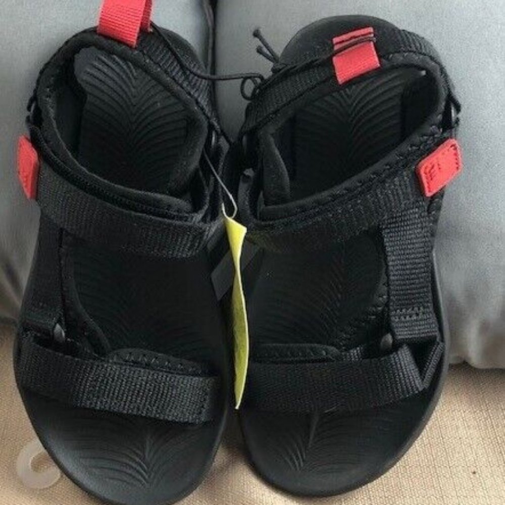 All in Motion Everest Ankle Strap Sandals Black 5 - Picture 3 of 3